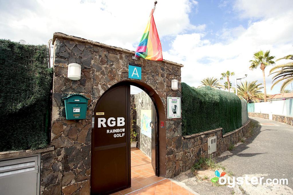 Rainbow Golf Bungalows, Gay Men-Only Resort Маспаломас Экстерьер фото